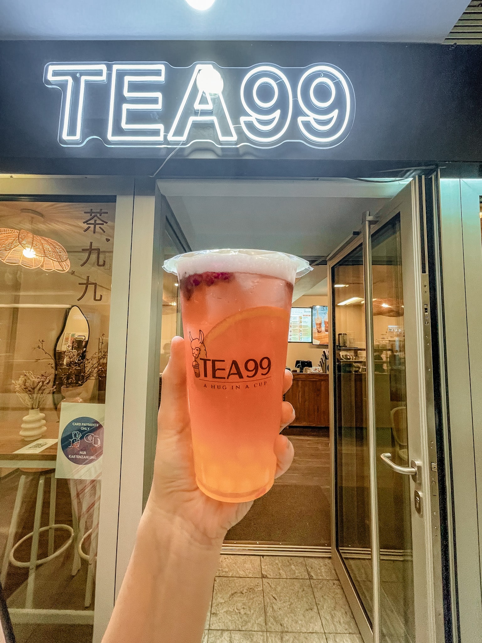 TEA99 Frankfurt Bubble Tea Laden